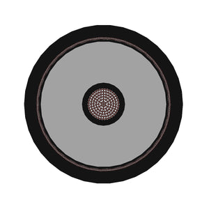 HV-Kabel 100 kV DC AWG8 geschirmt