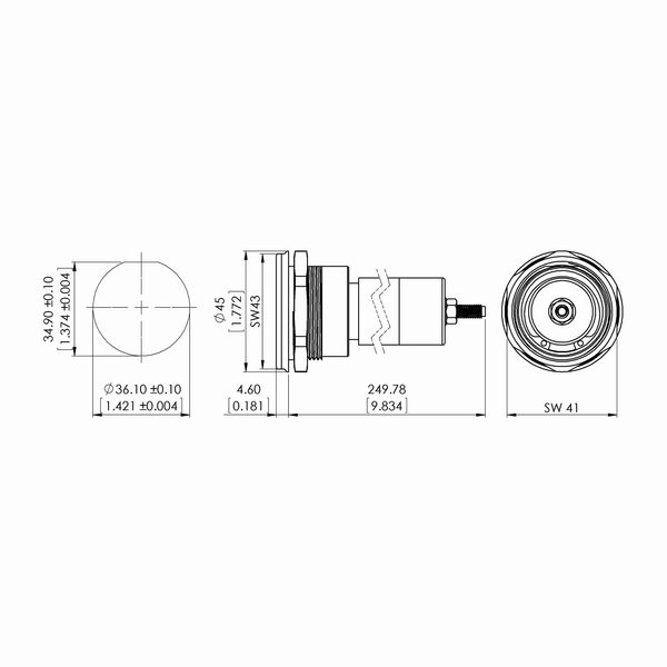 GB165/O/PTFE Oldicht