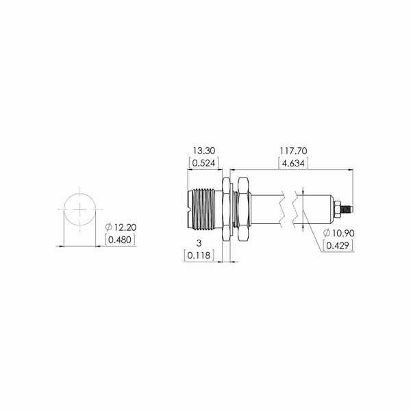 HB41/Au PTFE
