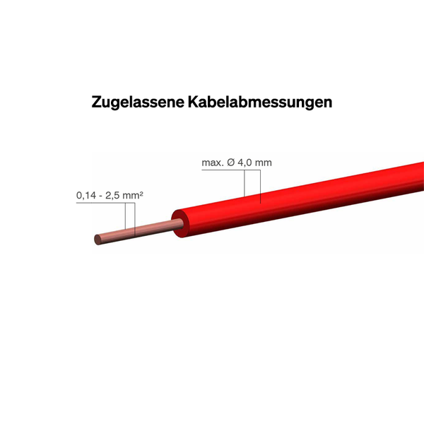 VP-CL-1HV-BU - 1,6 / 0,75-1,0² Au