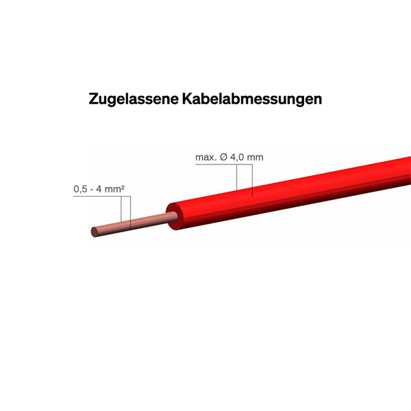 VP-CL-B-1HV-BU - 2,5 / 0,75-1,0² Ag