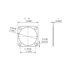 Flanschdichtung M515