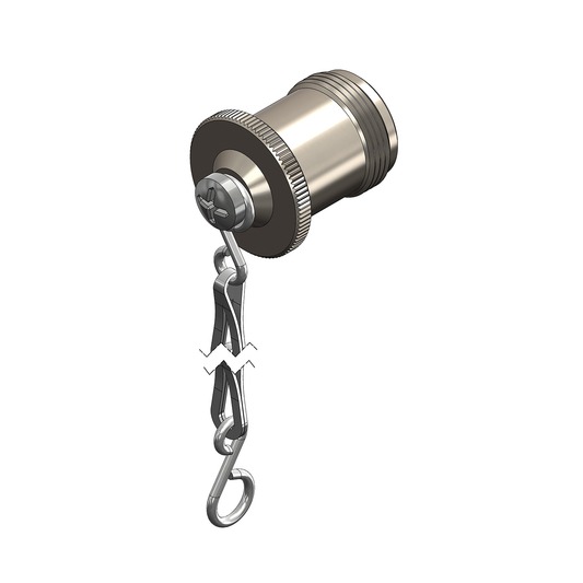Schutzkappe für Serie MCS KBS M18x1 mit Kette